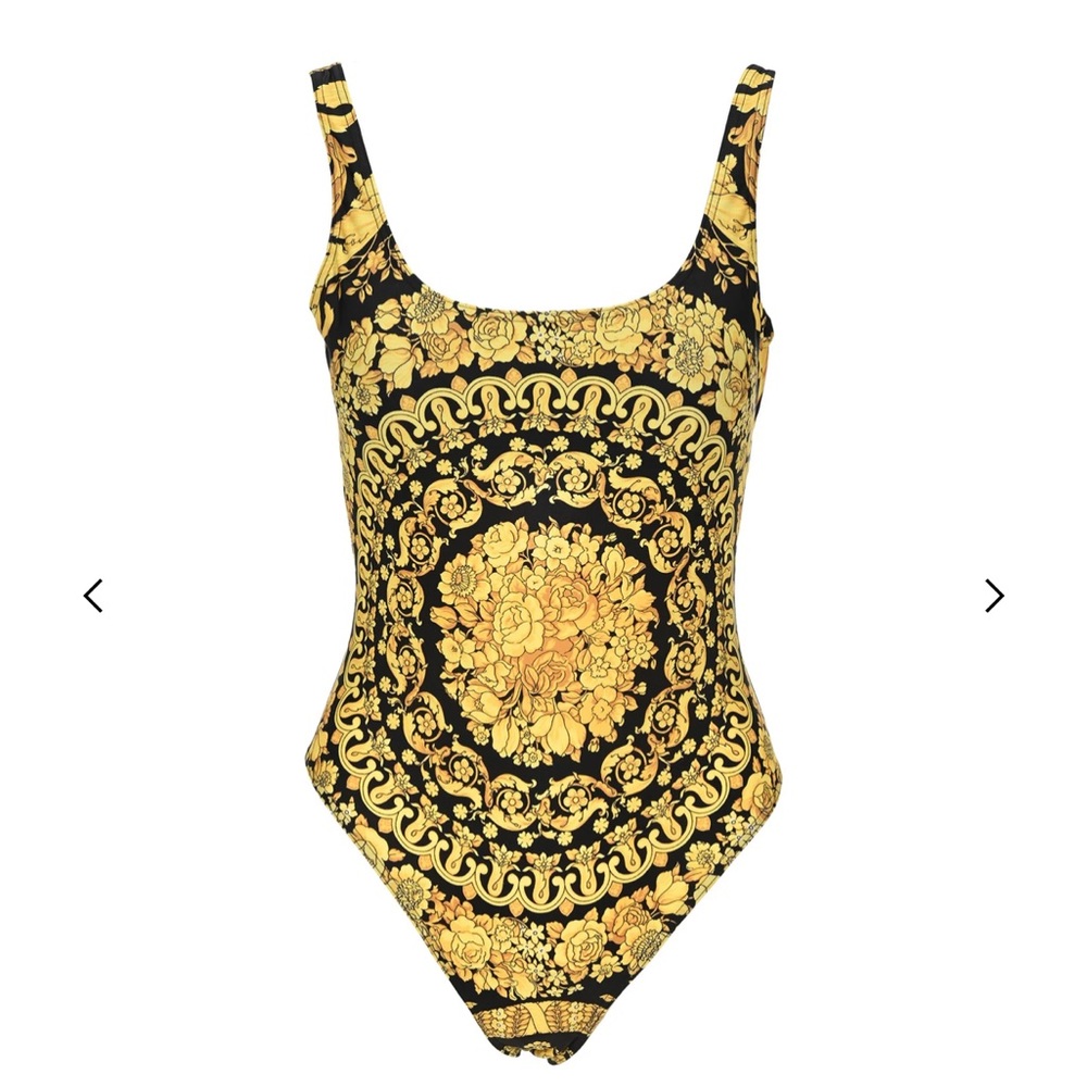 Versace Barocco printed swimsuit